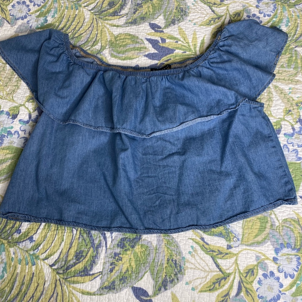 nean crop top blouse